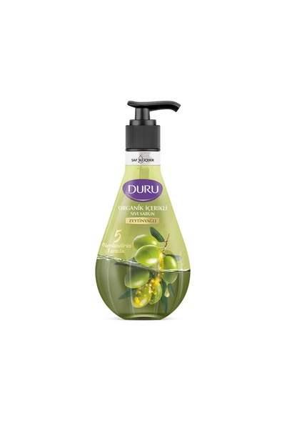 Duru Organik Içerikli Sıvı Sabun 500ml,zeytinyağlı ürün görseli 1