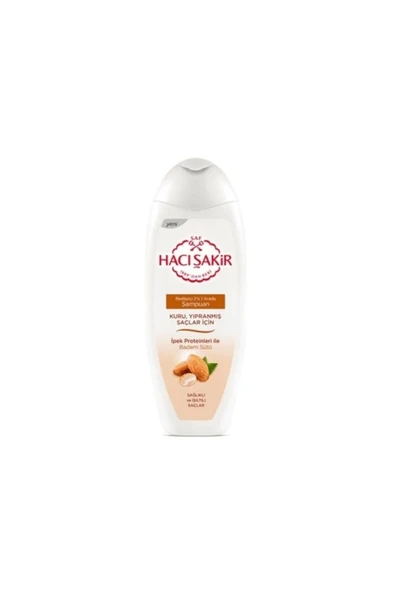 Hacı Şakir Şampuan 500 ml 2ın1 Badem -kuru&yıpranmış ürün görseli 1