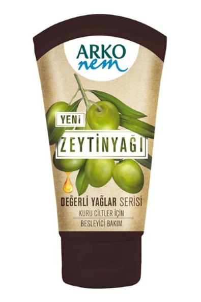 ARKO Nem Krem Değerli Yağlar Serisi Zeytinyağlı Tüp 60 ml ürün görseli 1