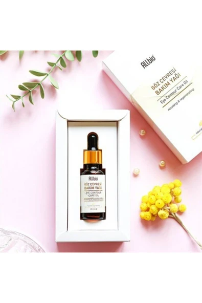 ALLBİO Göz Çevresi Bakım Yağı 20 ml ürün görseli 1