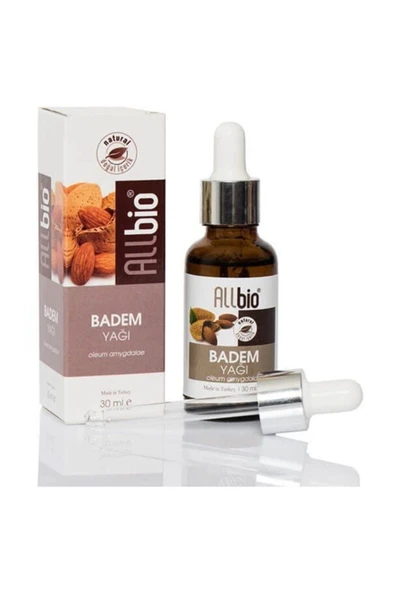 ALLBİO Badem Yağı 30 ml - Resim 2