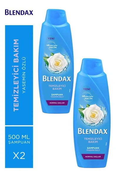 Blendax Temizleyici Bakım Yasemin Özlü Şampuan 500 ml X 2 Adet ürün görseli 1