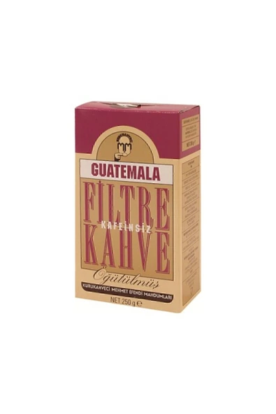 Mehmet Efendi Guatemala Filtre Kahve 250 gr ürün görseli 1