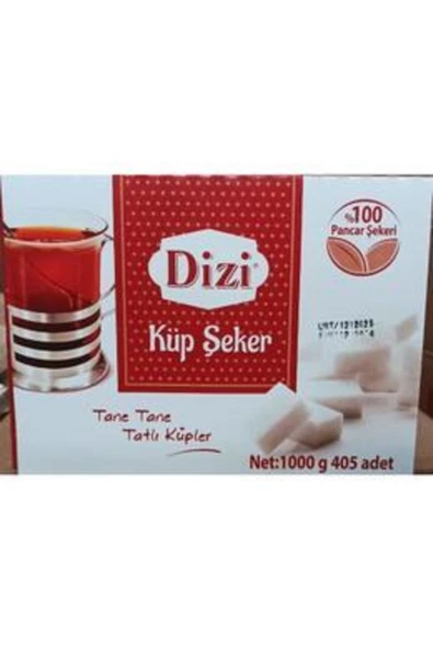 DİZİ Küp Şeker 1000 Gr 405 Adet ürün görseli 1