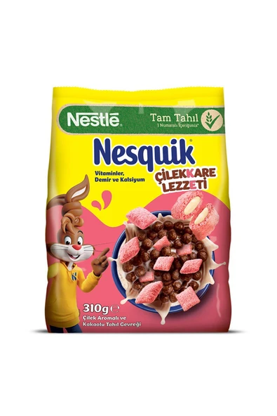 Nestle Nesquik Çilekkare Mısır Gevreği 310 Gr ürün görseli 1