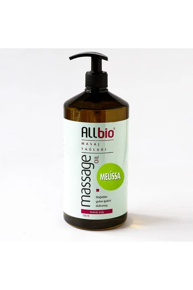 ALLBİO Allbio Masaj Yağı Melissa (1 Litre) ürün görseli 1