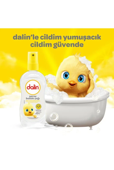 Dalin Sprey Bebek Yağı 200 ml - Resim 3