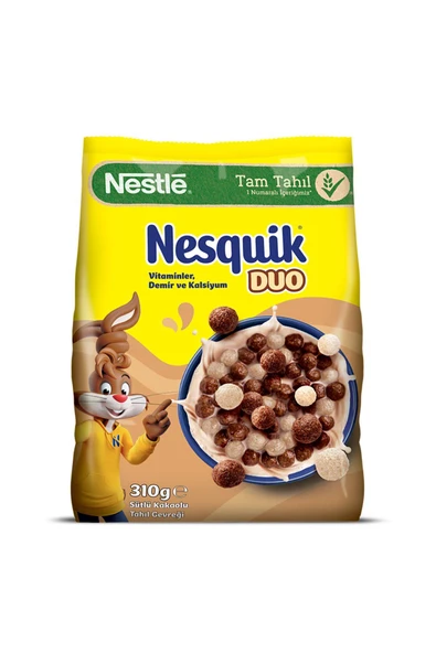 Nestle Nesquik Duo Mısır Gevreği 310 Gr ürün görseli 1