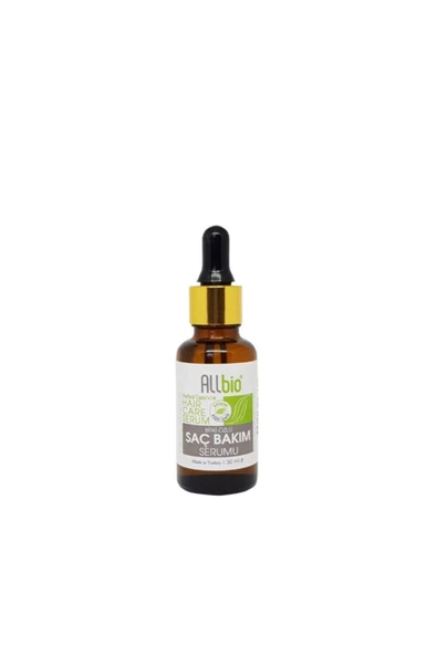 ALLBİO Bitki Özlü Saç Bakım Serumu (30 Ml) ürün görseli 1