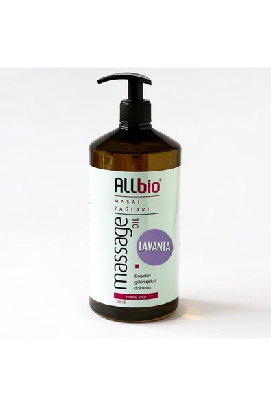 ALLBİO Masaj Yağı Lavanta 1 Lt ürün görseli 1