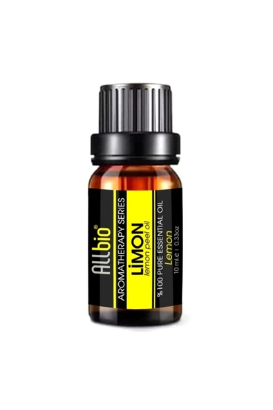 ALLBİO Limon Uçucu Yağı 10 ml ürün görseli 1