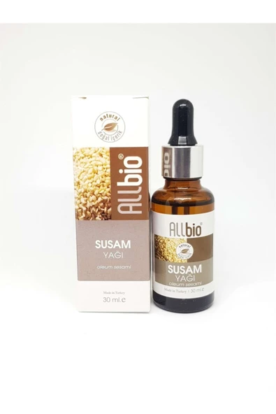 ALLBİO Susam Yağı 30 ml ürün görseli 1
