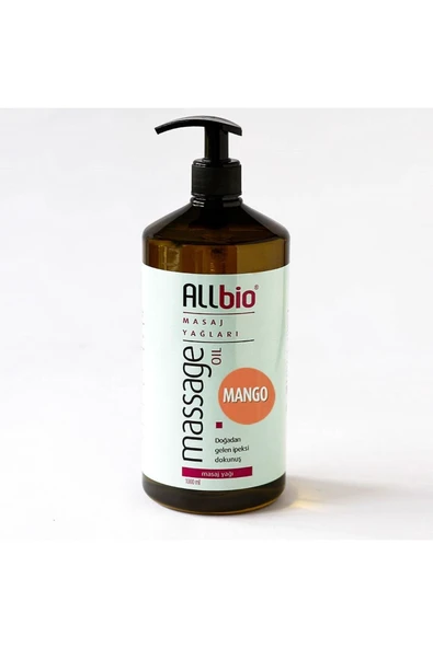 ALLBİO Allbio Masaj Yağı Mango (1 Litre) ürün görseli 1