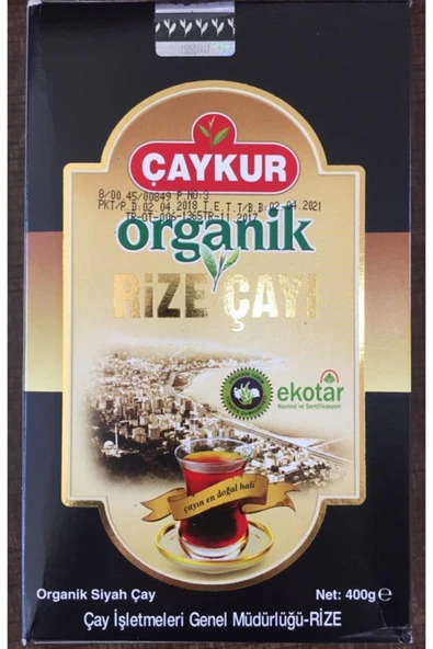 Çaykur Organik Rize Çayı 400 Gr ürün görseli 1