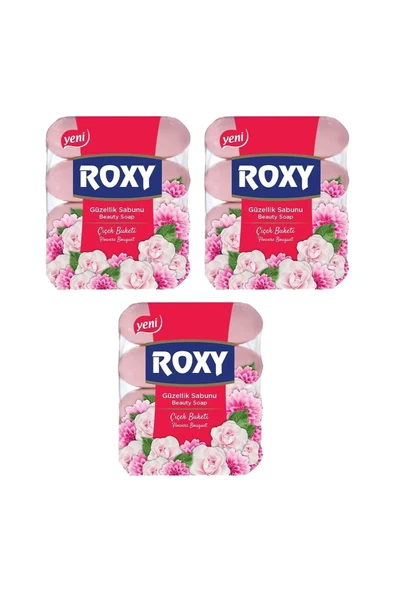 Dalan Roxy Güzellik Sabunu Gül 4x70 gr x 3 Adet ürün görseli 1