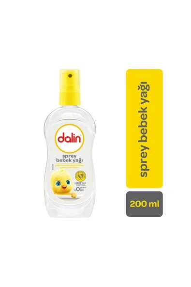 Dalin Sprey Bebek Yağı 200 ml ürün görseli 1