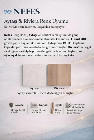 Nefes Çalışma Masası - Resim 4