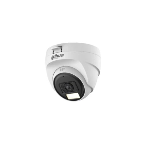DAHUA HAC-T1A51P-U-IL-A-0280B 5Mpix  25 Mt Gece Gör., Smart Dual Light, 2,8mm Lens, Dahili Mikrofon, Dome Kamera ürün görseli 1