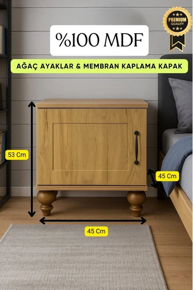 Alin Wood Komodin - Resim 3