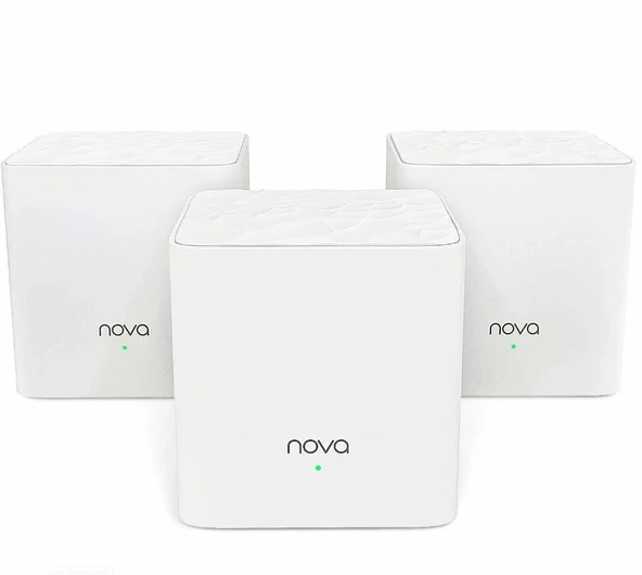 TENDA NOVA MX3-3 MESH WIFI6 ROUTER 3'LÜ SET ürün görseli 1