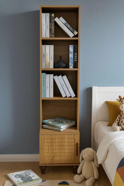 Pera Wood Komodin ve Kitaplık Set ürün görseli 1