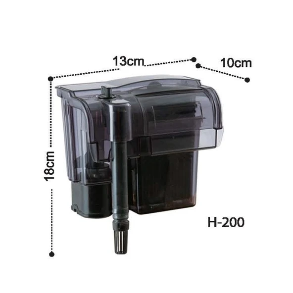 Dophin Askılı Filtre 250 L/H H200 ürün görseli 1