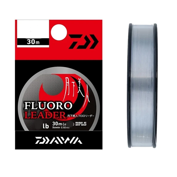 Daiwa Gekkabijin Fluoro Leader Misina 30mt  Natural Clear 0,117 mm ürün görseli 1