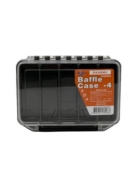 Albastar Elite Baffle Case-4 Mini Balıkçı Kutu 8.3mm ürün görseli 1