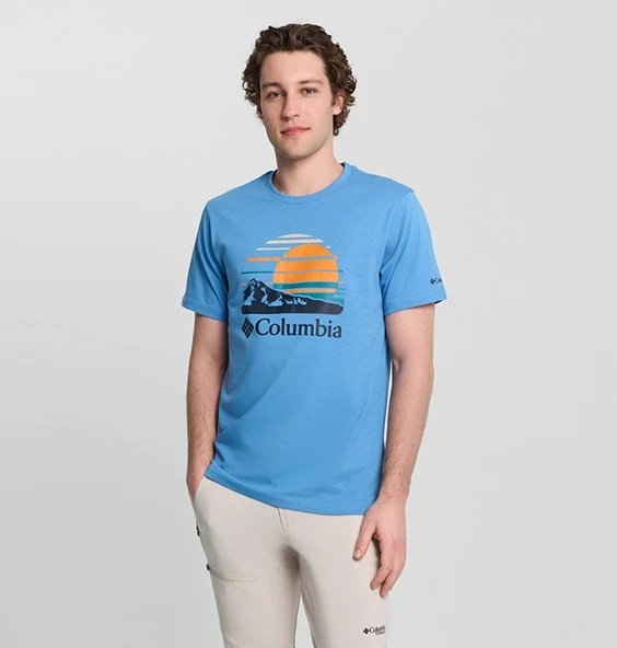 Columbia CSC M Peaceful Perspective SS Tee CS0412 ürün görseli 1