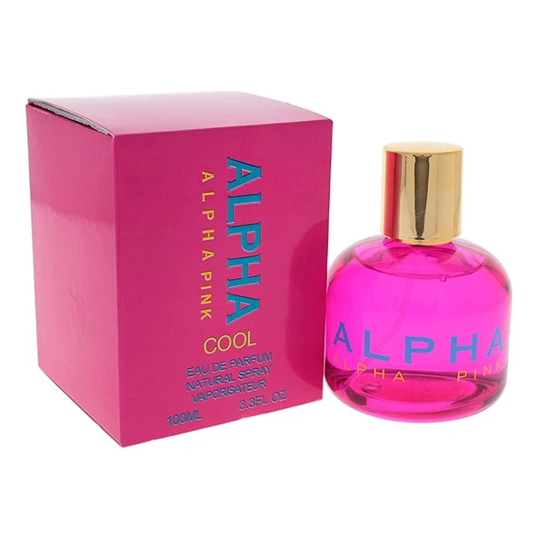 Alpha Pink Cool edp 100 ml kadın parfüm - Resim 2