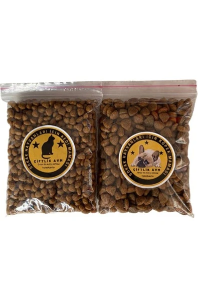 Sokak Hayvanları Için Cep Kuru Kedi-Köpek Maması 100GR x 2ADET ürün görseli 1
