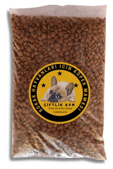Sokak Köpekleri Için Destekleyici Köpek Maması 1kg ürün görseli 1