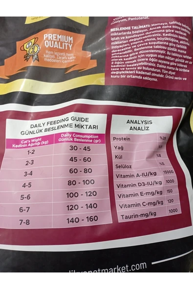 Universal Somonlu Universal Kedi Maması 3 Kg - Resim 2