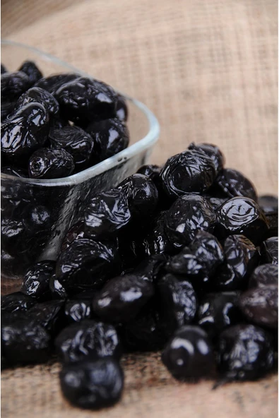 Köyceğiz Şarküterim El Yapımı Köyceğiz Xl Boy Siyah Zeytin 350 Gr. ürün görseli 1