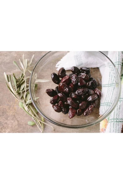 Köyceğiz Şarküterim El Yapımı Köyceğiz S Boy Siyah Zeytin 350 Gr. ürün görseli 1