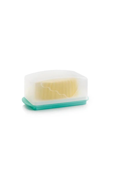 Tupperware Tereyağlık Tabağı Turkuaz - Resim 2