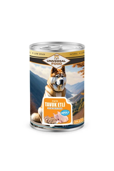 Universal Köpek Konservesi - Exquisite Pate Tavuk Etli Kedi Konserve 400gr x 8 ürün görseli 1