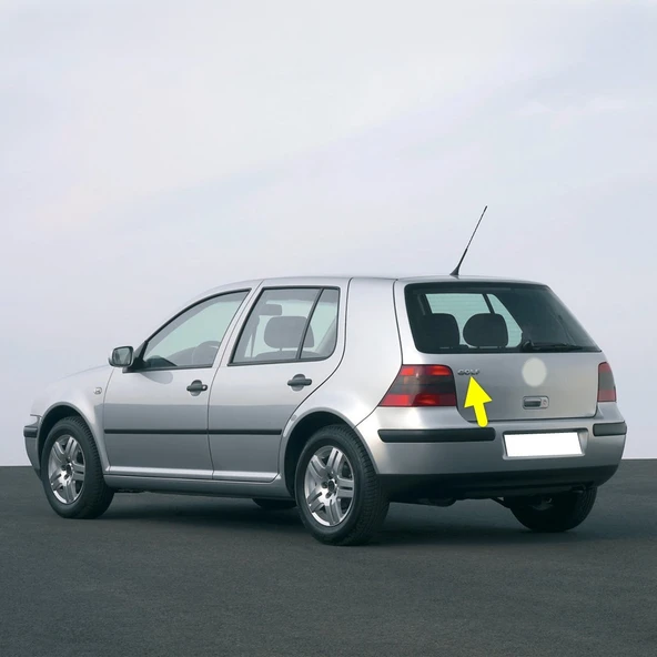 VW Golf 4 1998-2004 Arka Bagaj Kapağı GOLF Model Yazısı 1J6853687 ürün görseli 1