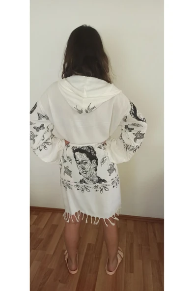 GÜLEN MARKET BAMBU BORNOZ - Resim 4
