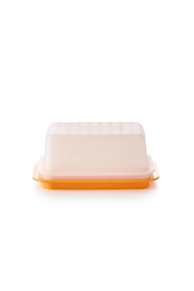 Tupperware Tereyağlık Buzdolabı Gıda Saklama Kabı Portakal ürün görseli 1