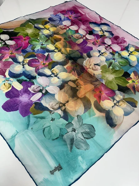 Fresh Soft Pamuk Eşarp - 05078 - Resim 3