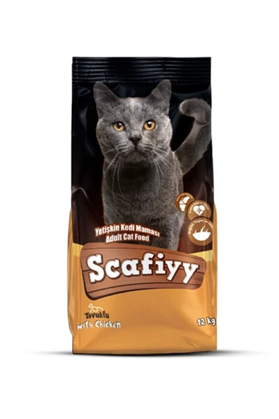 SCAFİYY Scafiyy Yetişkin Kedi Maması 12Kg. ürün görseli 1