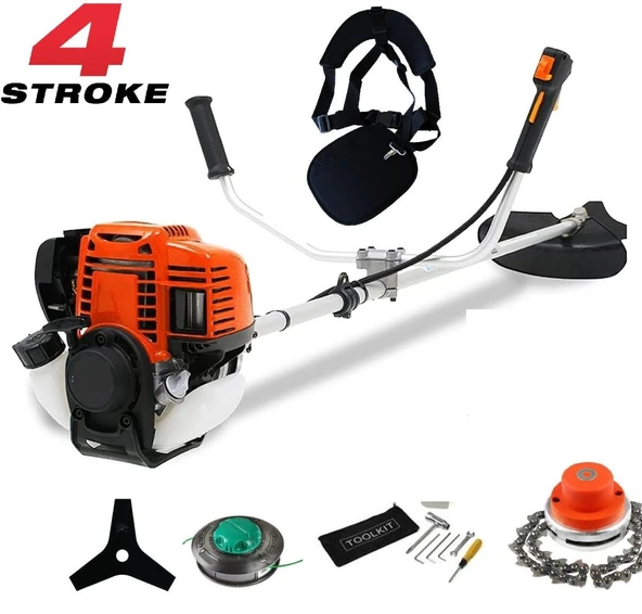 Gardenpro TK40FA Motorlu Yan Askılı Tırpan 4 Zamanlı Motor ürün görseli 1