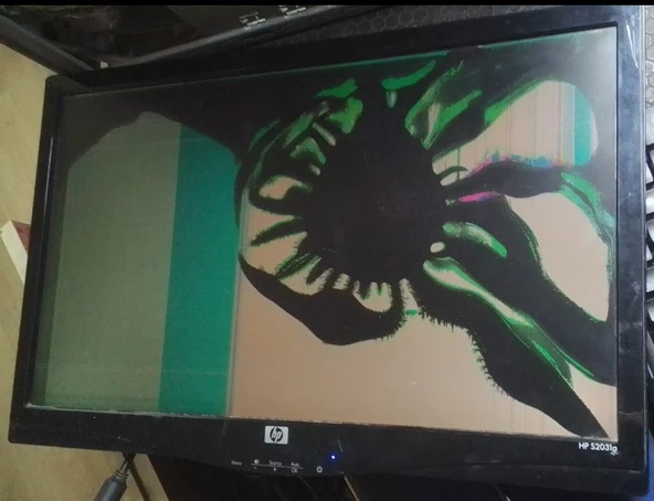 20'' HP S2031A LCD Monitör (panel kırık) PARÇA NİYETİNE SATIŞTADIR ürün görseli 1