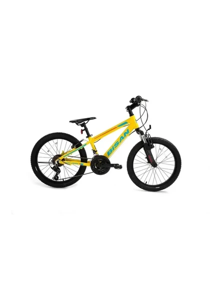 BİSAN KDX 2600-V ERKEK ÇOCUK BİSİKLETİ 28CM V 20 JANT 21 VİTES CAT SARI MAVİ TURUNCU ürün görseli 1