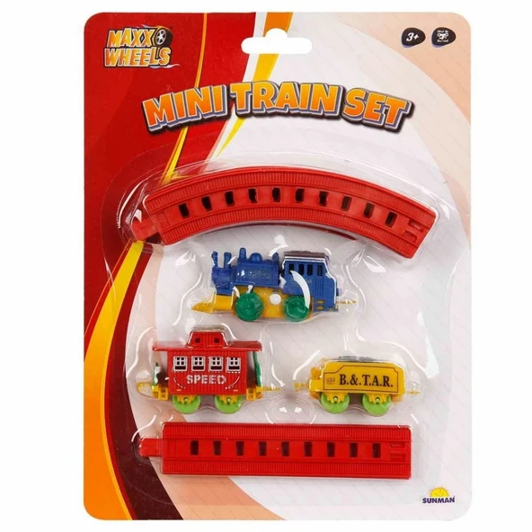 Nessiworld Maxx Wheels Mini Tren Seti 11 Parça - Resim 4