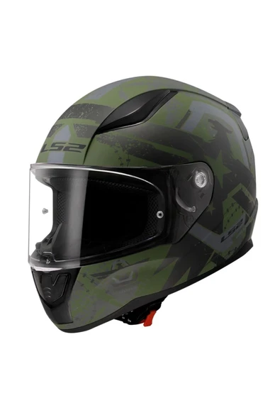 LS2 Rapid 2 Thunder Birds Full Face Motor Kaskı ürün görseli 1