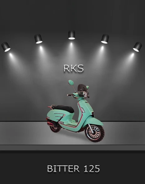 RKS BITTER 125 SCOOTER BENZİNLİ MOTOSİKLET ürün görseli 1
