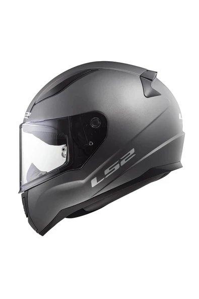 LS2 Rapid 2 Mat Titanium Full Face Motor Kaskı - Resim 2