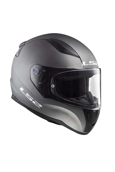 LS2 Rapid 2 Mat Titanium Full Face Motor Kaskı - Resim 4